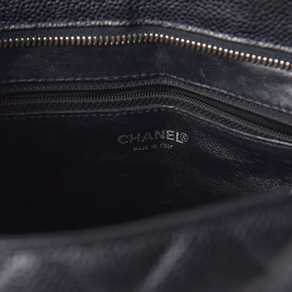 Chanel Caviar Quilted Medallion Tote Black 5 of 11