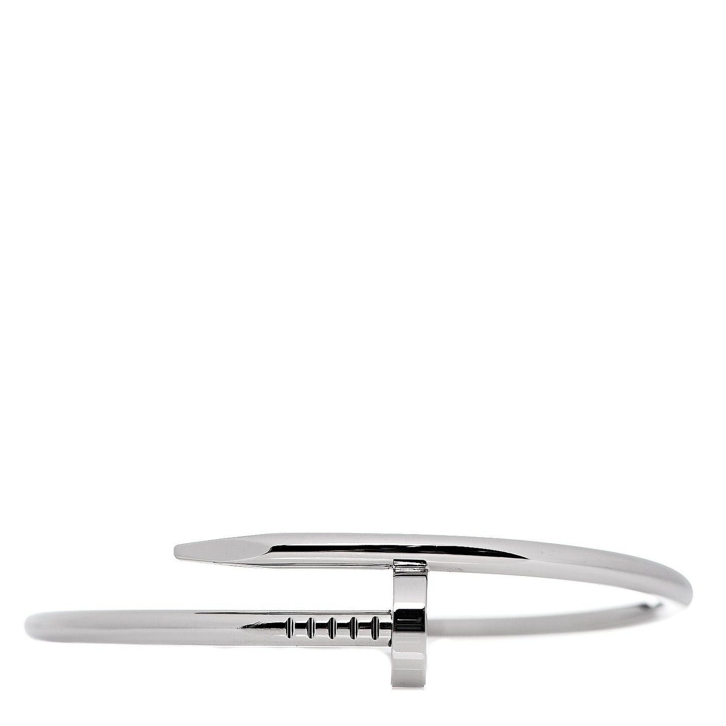 18K White Gold Juste Un Clou Bracelet 17