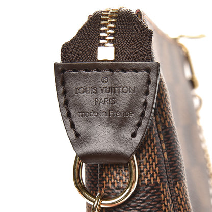 Louis Vuitton Damier Ebene Mini Pochette Accessories 6 of 8