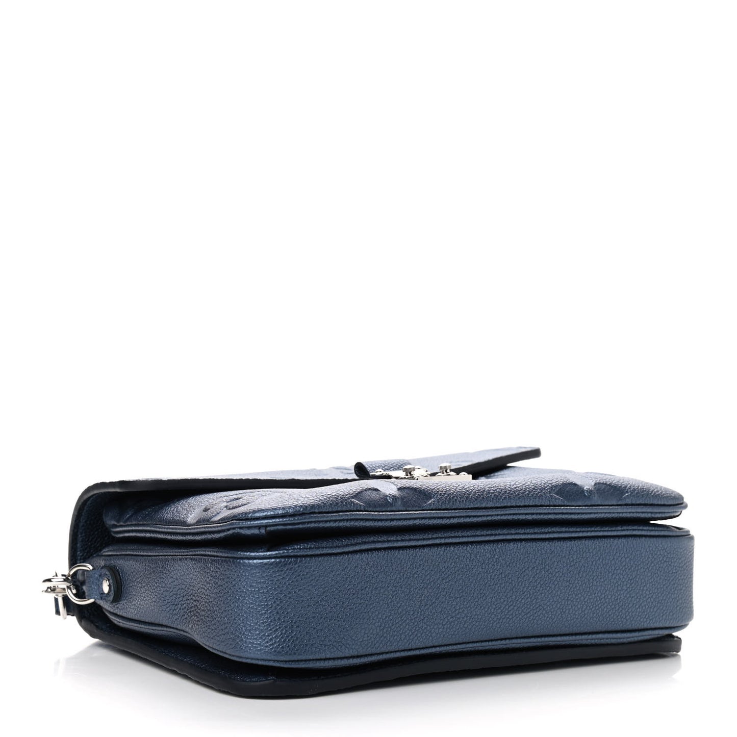 Metallic Empreinte Monogram Giant Pochette Metis Navy Nacre