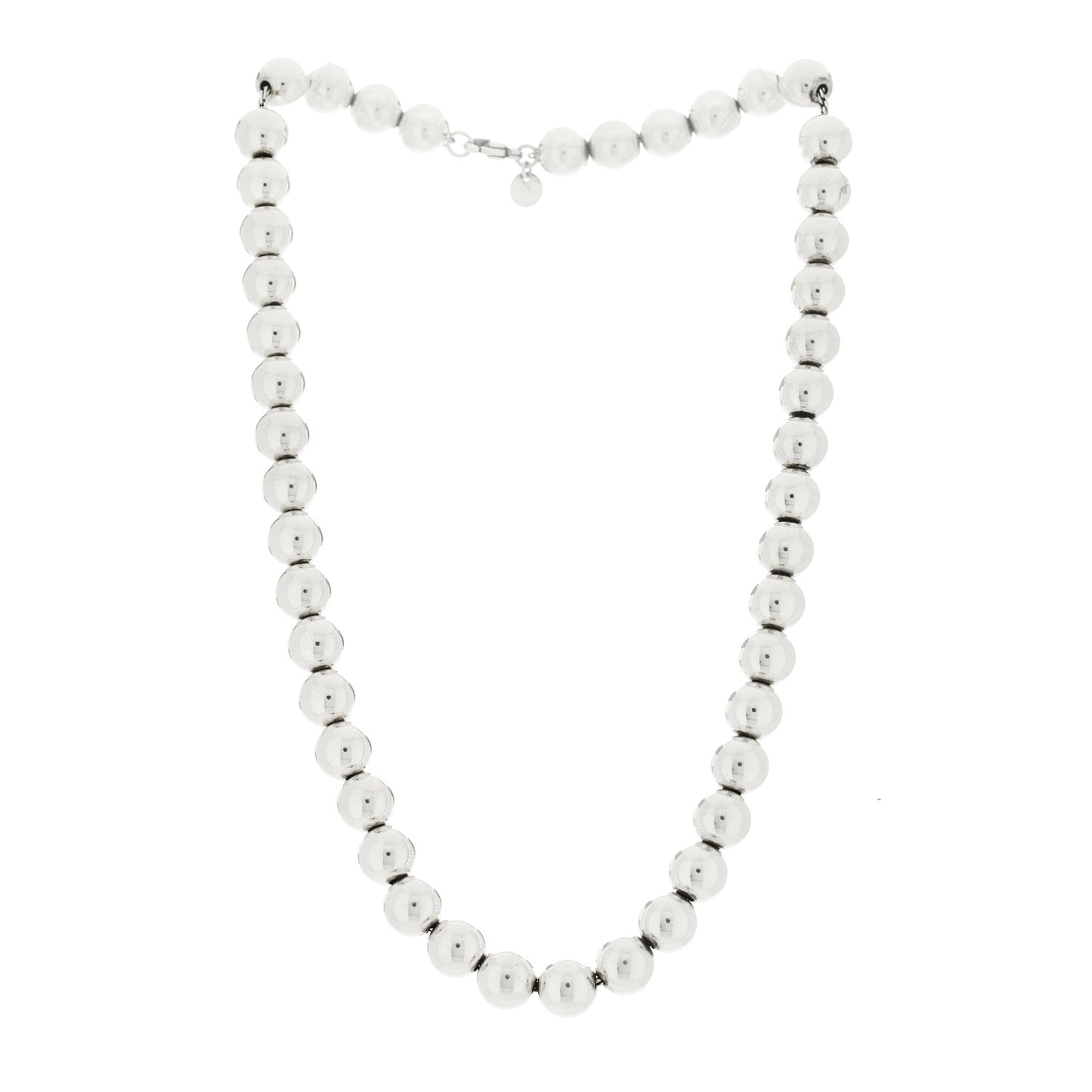 Sterling Silver 10mm Hardwear Ball Necklace