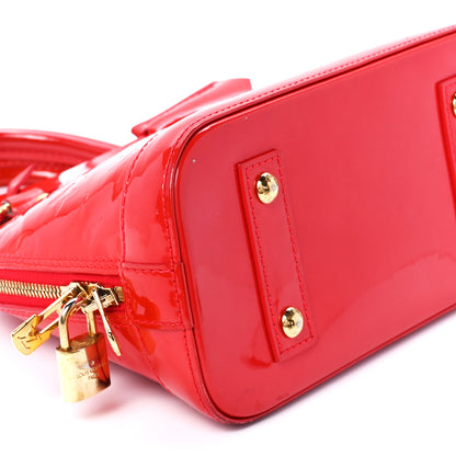 Louis Vuitton Vernis Alma BB Rose Litchi 10 of 12