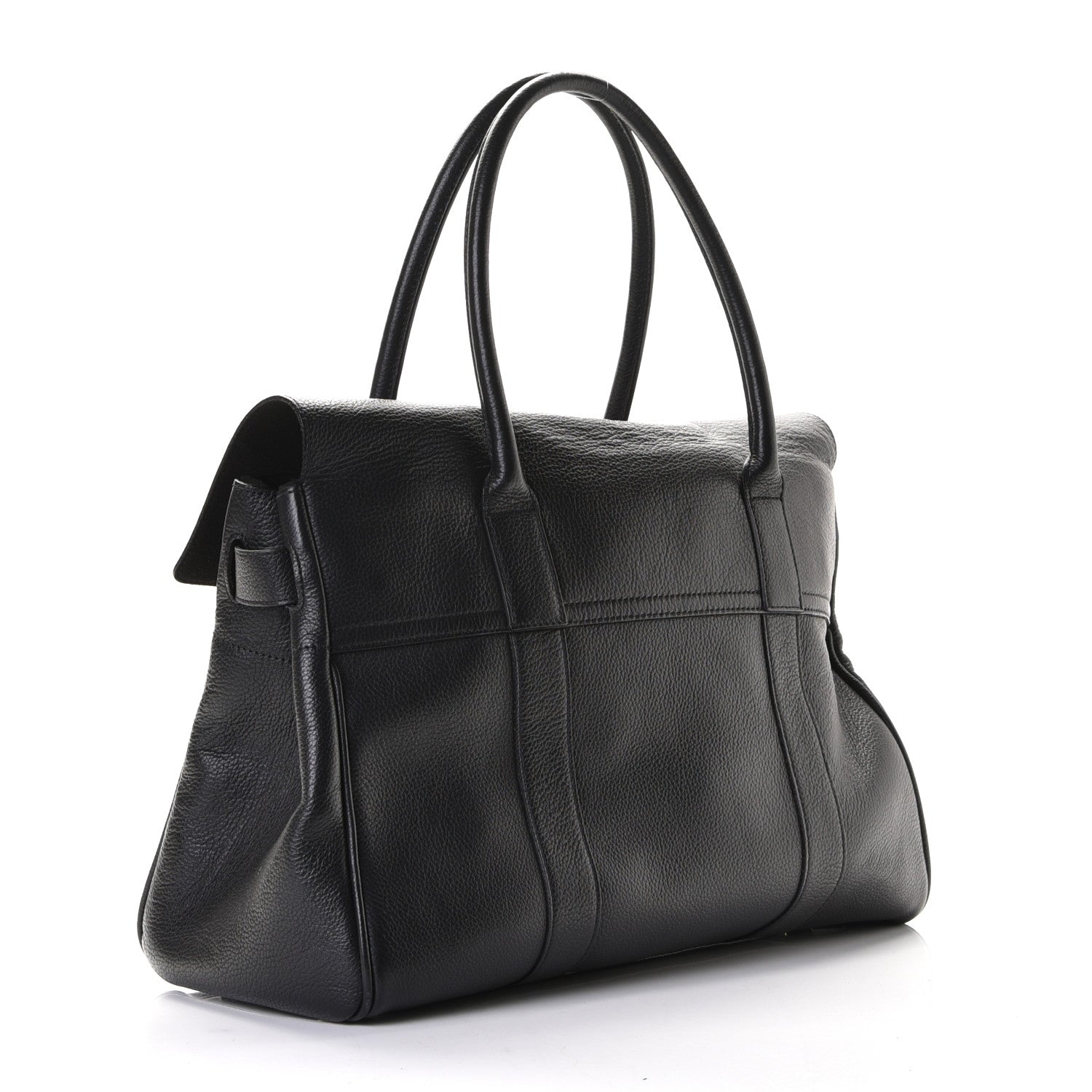 Mulberry Natural Leather Bayswater Black 2 of 5