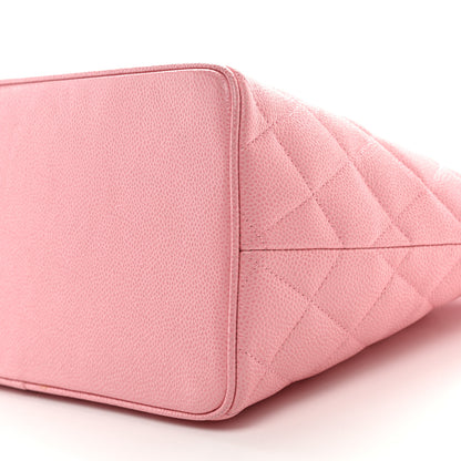 Chanel Caviar Quilted Medallion Tote Light Pink 10 of 10