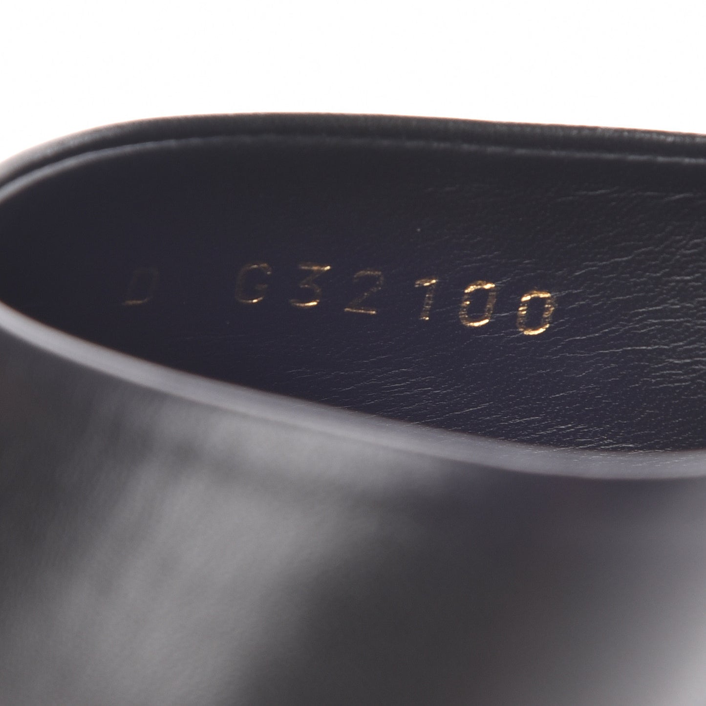 Goatskin Grosgrain Cap Toe Pearl Mule 40 Black