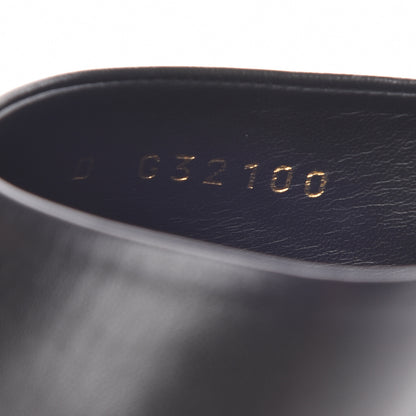 Chanel Goatskin Grosgrain Cap Toe Pearl Mule 40 Black 10 of 11