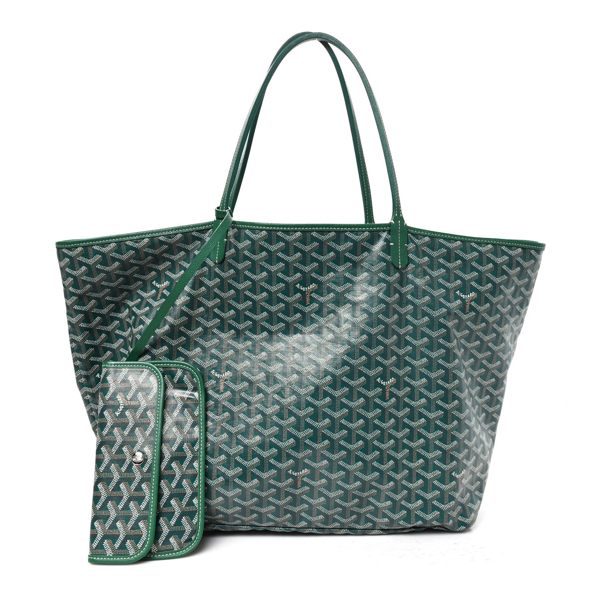 Goyard Goyardine Saint Louis GM Green 3 of 12