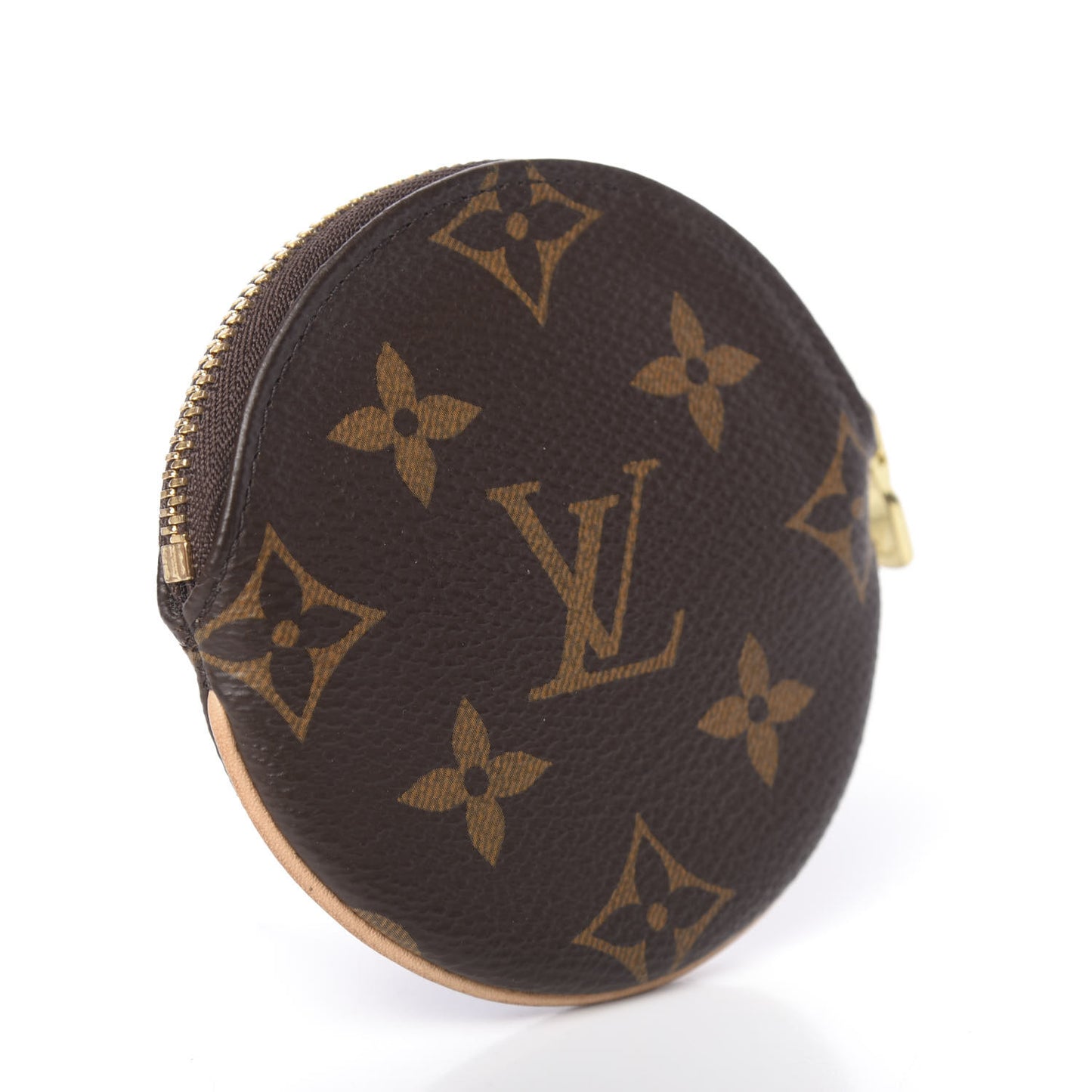 Monogram Round Coin Purse