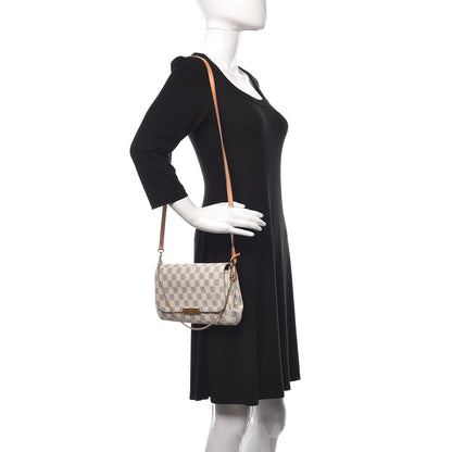 Louis Vuitton Damier Azur Favorite MM 2 of 11