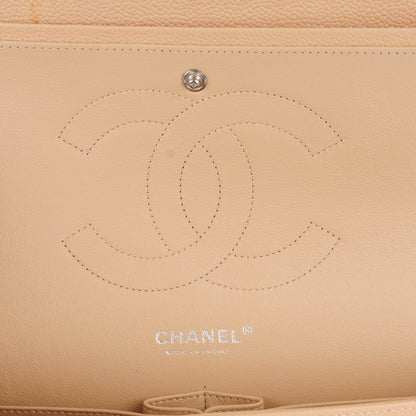 Chanel Caviar Quilted Jumbo Double Flap Beige Clair 7 of 9