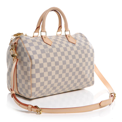 Louis Vuitton Damier Azur Speedy Bandouliere 30 3 of 9
