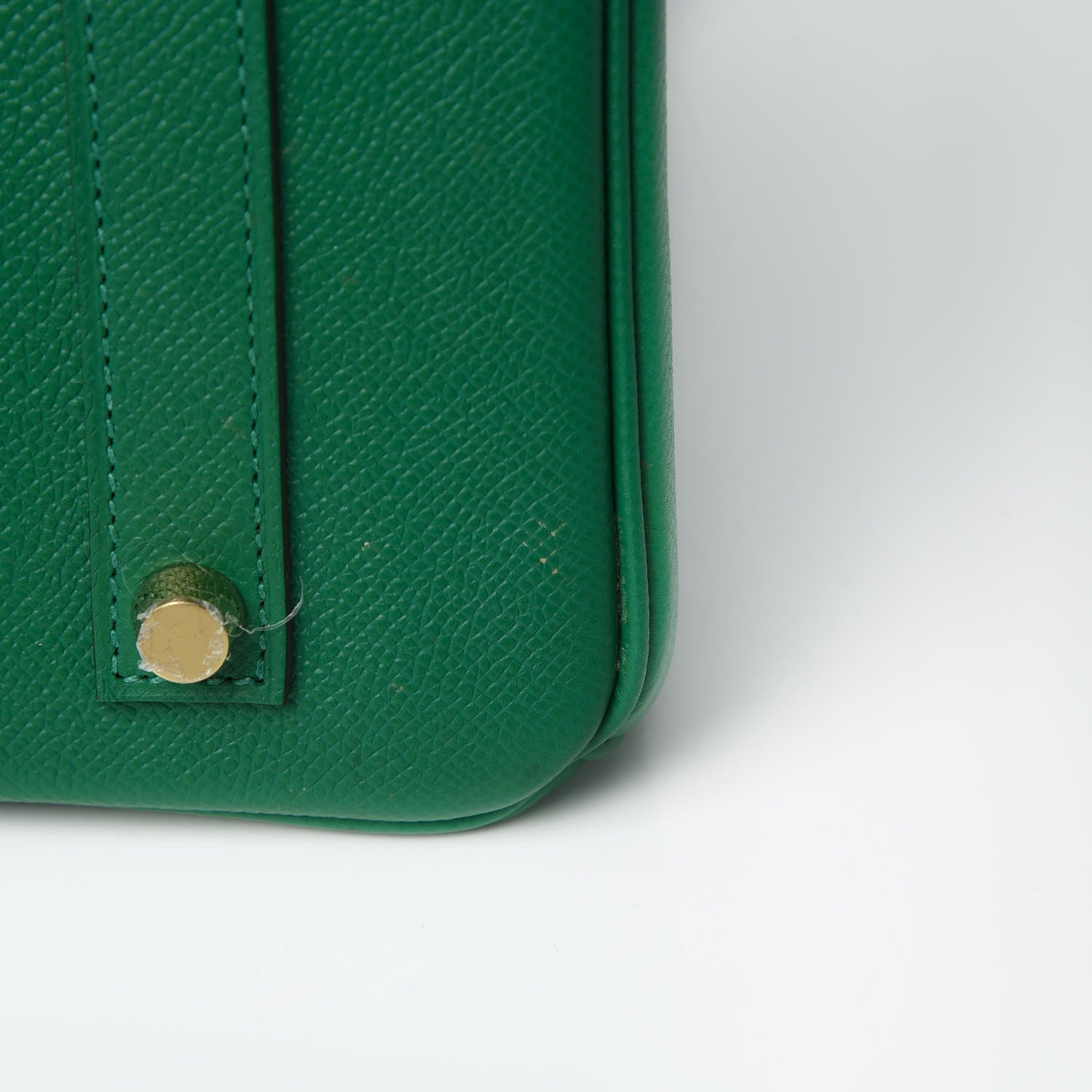 Hermes Epsom Birkin 35 Vert Vertigo 13 of 16