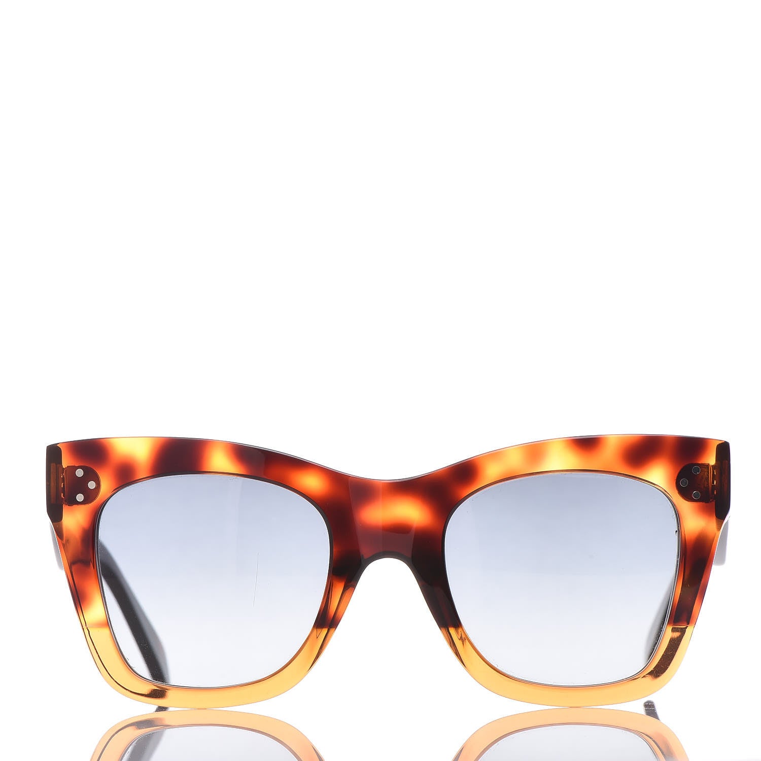 Celine Catherine Sunglasses CL 41090/S Tortoise 2 of 7