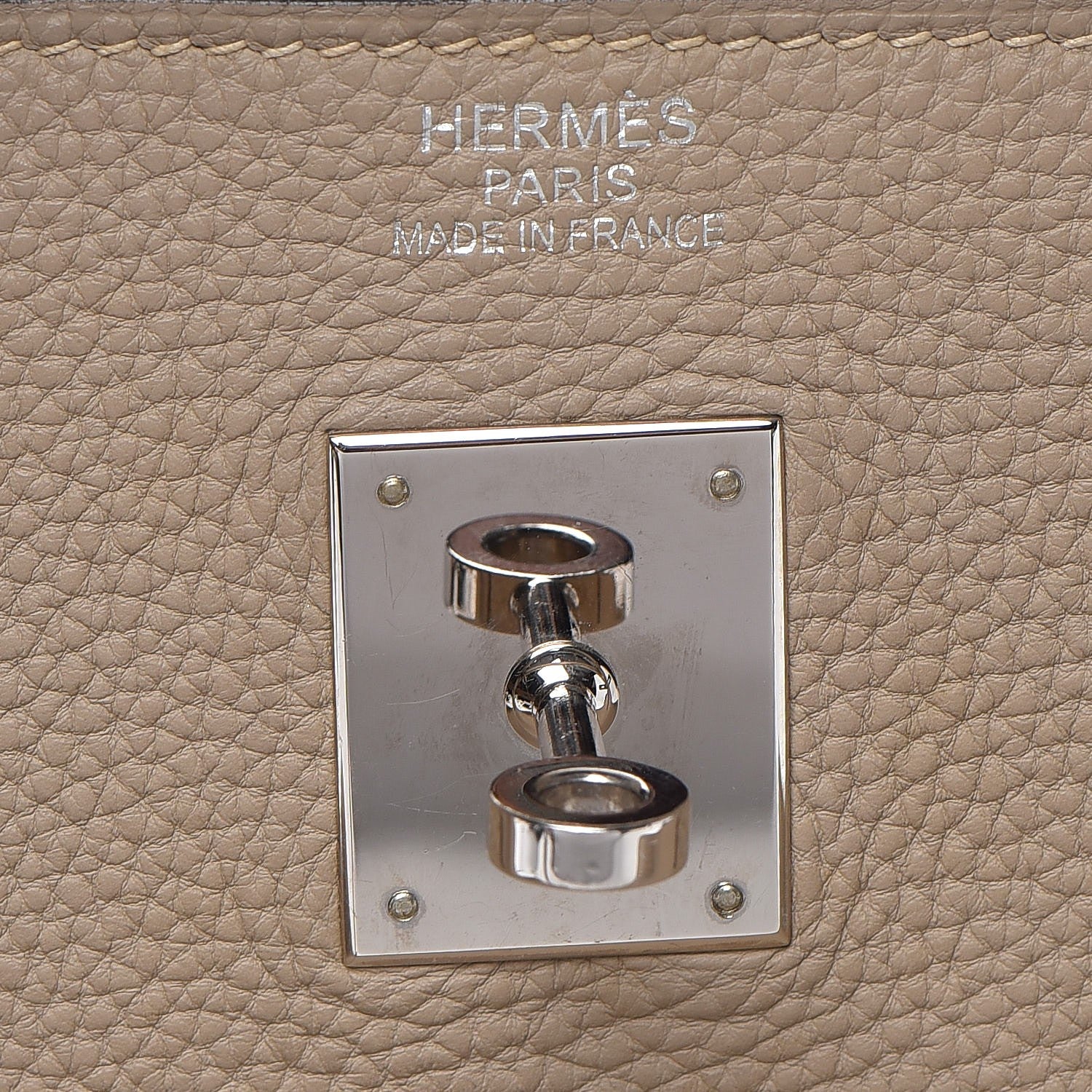 Hermes Taurillon Clemence Birkin 40 Gris Tourterelle 10 of 33