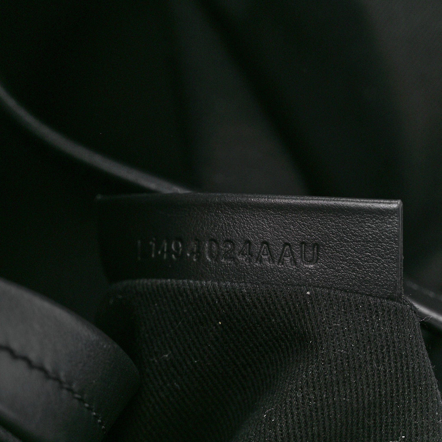 Tom Ford Canvas Calfskin Mini Logo Tote Black 6 of 10