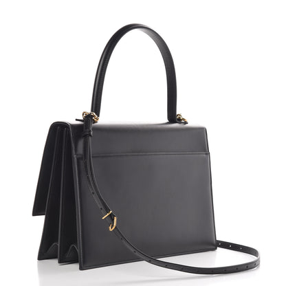 Balenciaga Box Calfskin Large Sharp Top Handle Bag Black 3 of 10