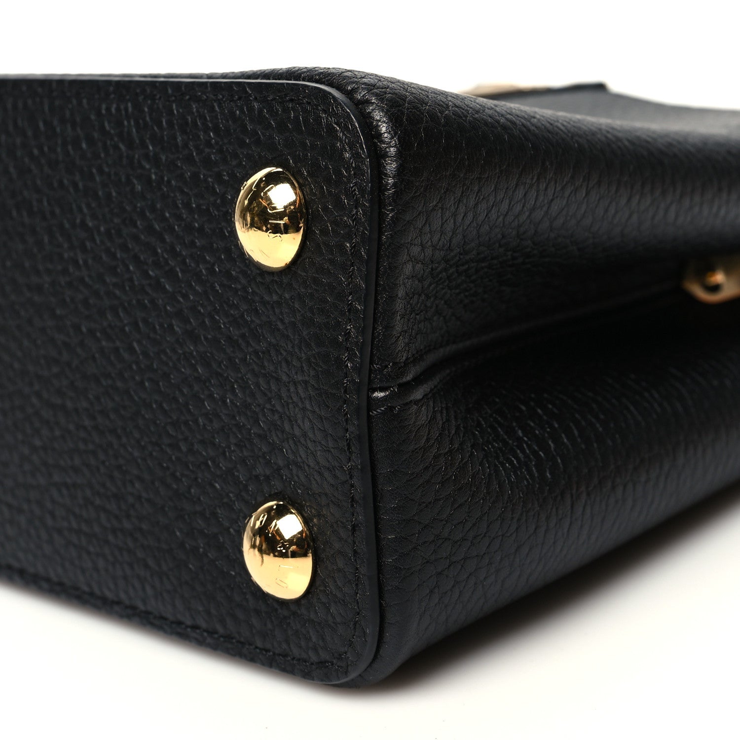 Louis Vuitton Taurillon Mechanical Flowers Capucines BB Black 10 of 10