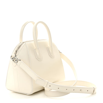 Givenchy Shiny Lord Calfskin Mini Antigona Ivory 3 of 10