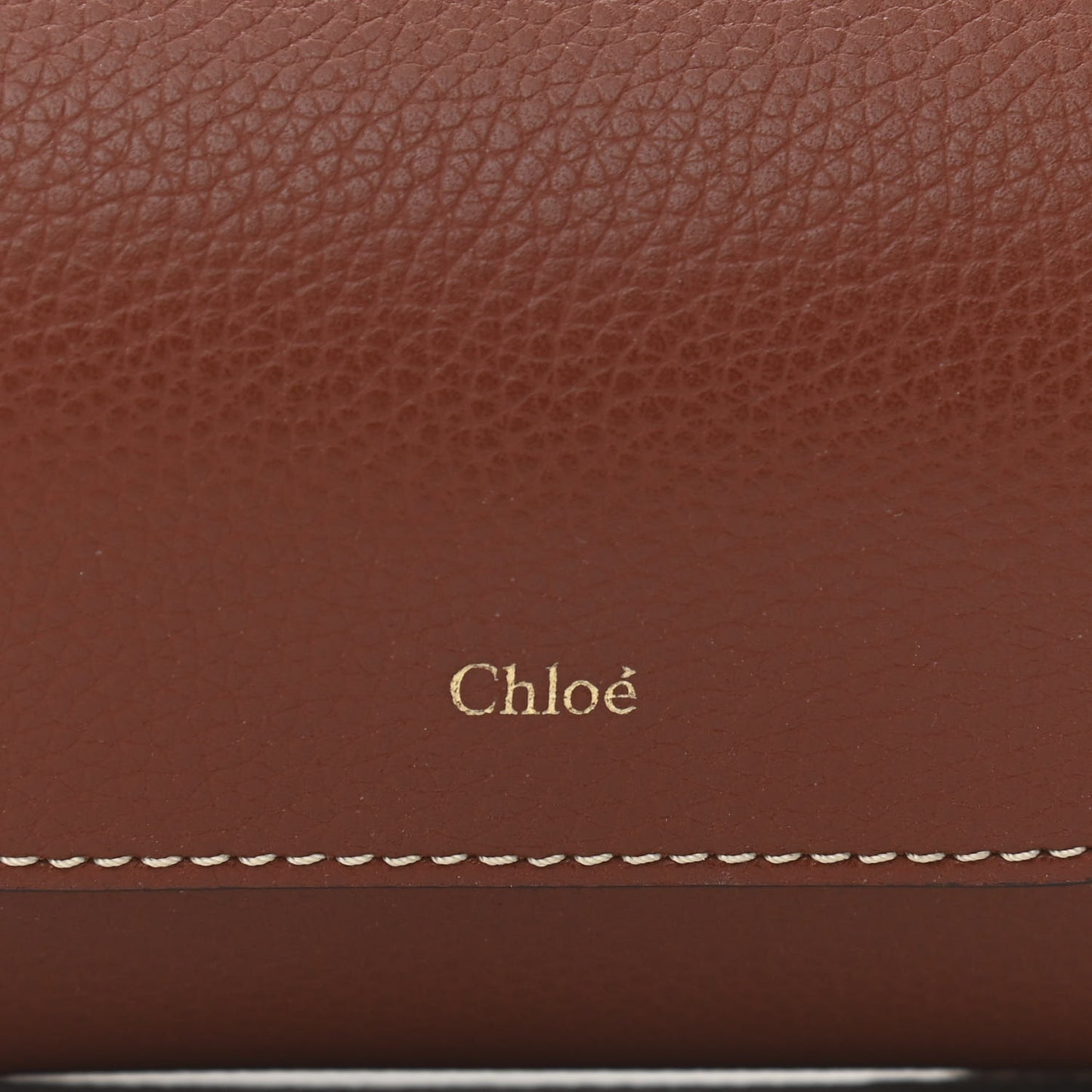 Small Grain Smooth Calfskin Mini Darryl Crossbody Sepia Brown