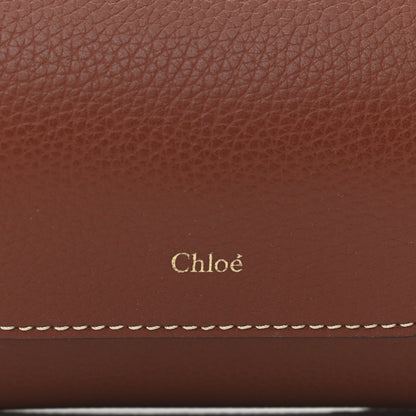 Chloe Small Grain Smooth Calfskin Mini Darryl Crossbody Sepia Brown 8 of 10