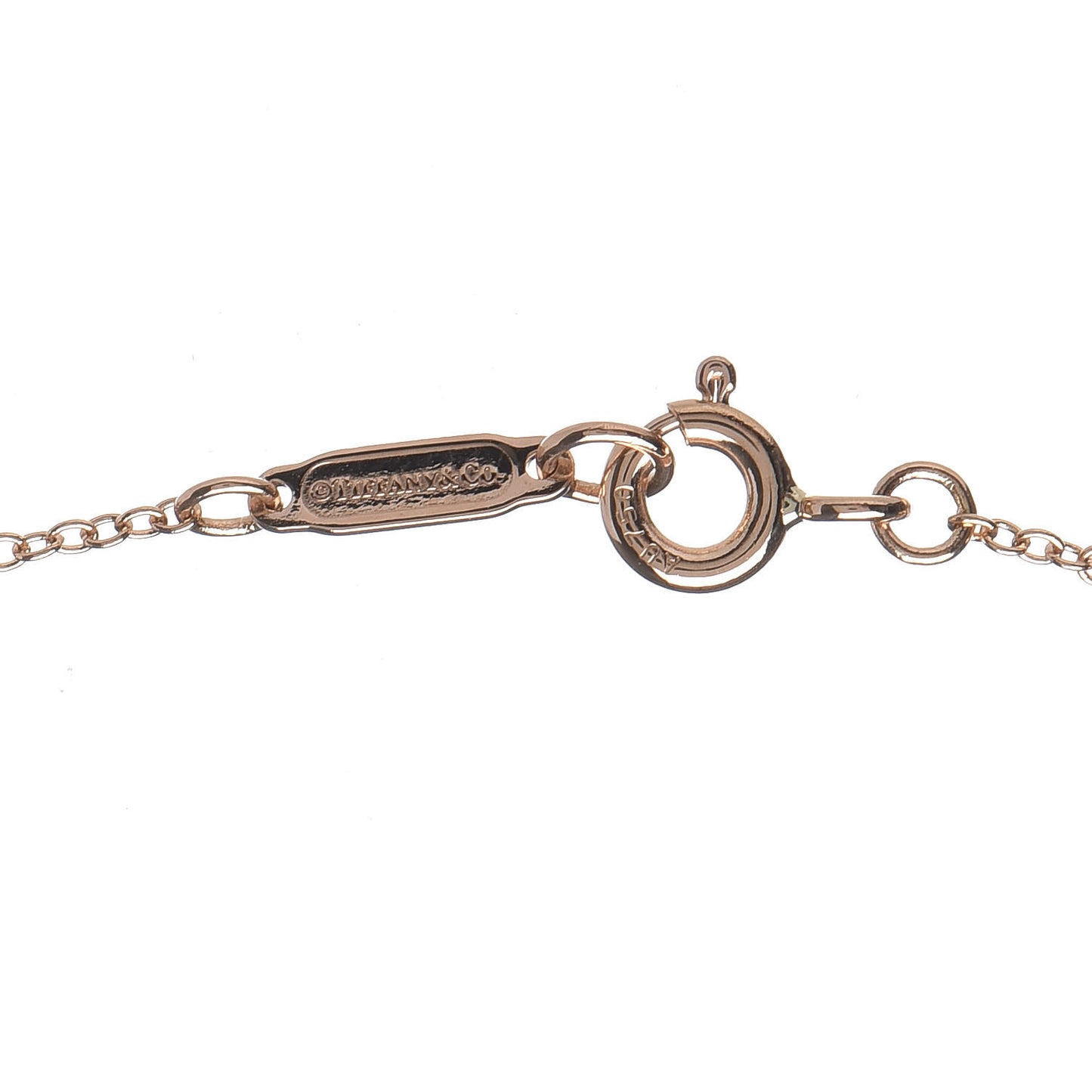 18K Rose Gold Mini Bow Pendant Necklace