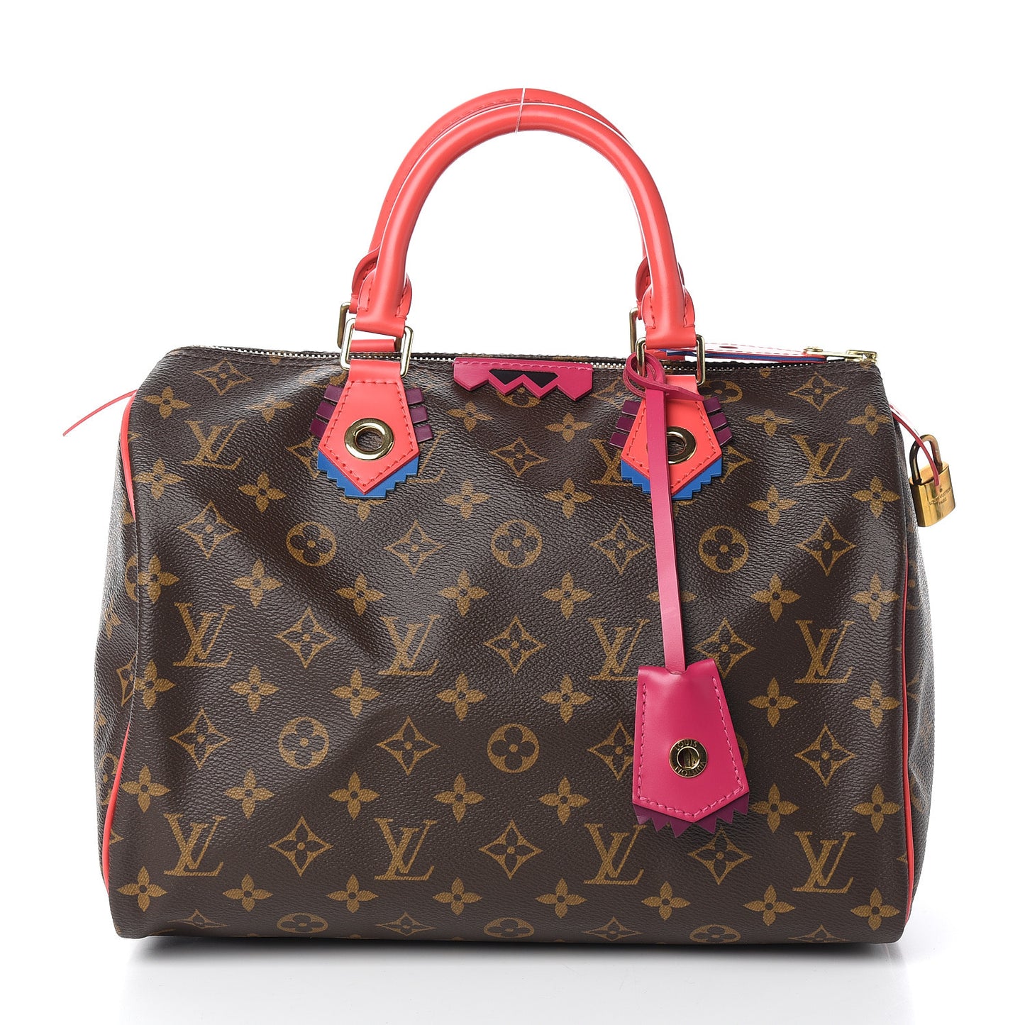 Monogram Totem Speedy 30 Flamingo