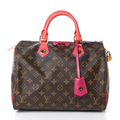 Louis Vuitton Monogram Totem Speedy 30 Flamingo 1 of 8