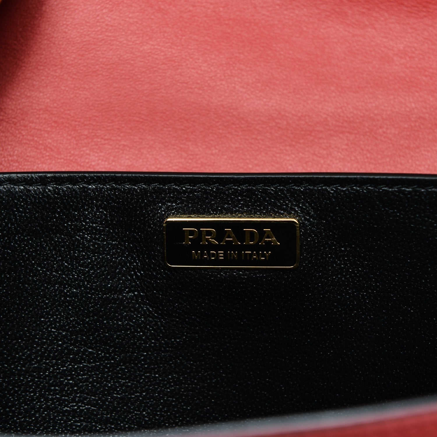 Prada City Calf Saffiano Cahier Bag Fuoco Black 6 of 6