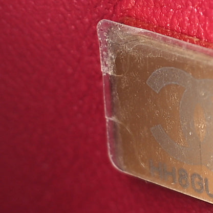 Chanel Velvet Enamel Mini Flap Red 7 of 9