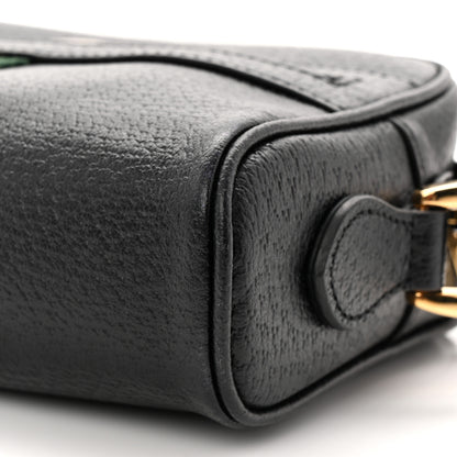 Gucci Calfskin Web Mini Ophidia Shoulder Bag Black 10 of 10