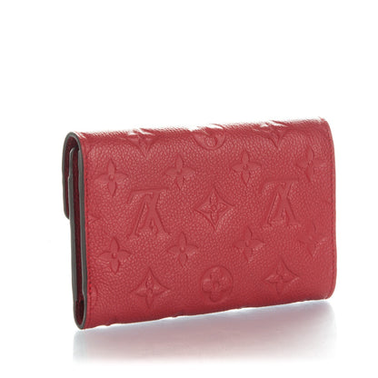 Louis Vuitton Empreinte Compact Curieuse Wallet Cherry 3 of 7