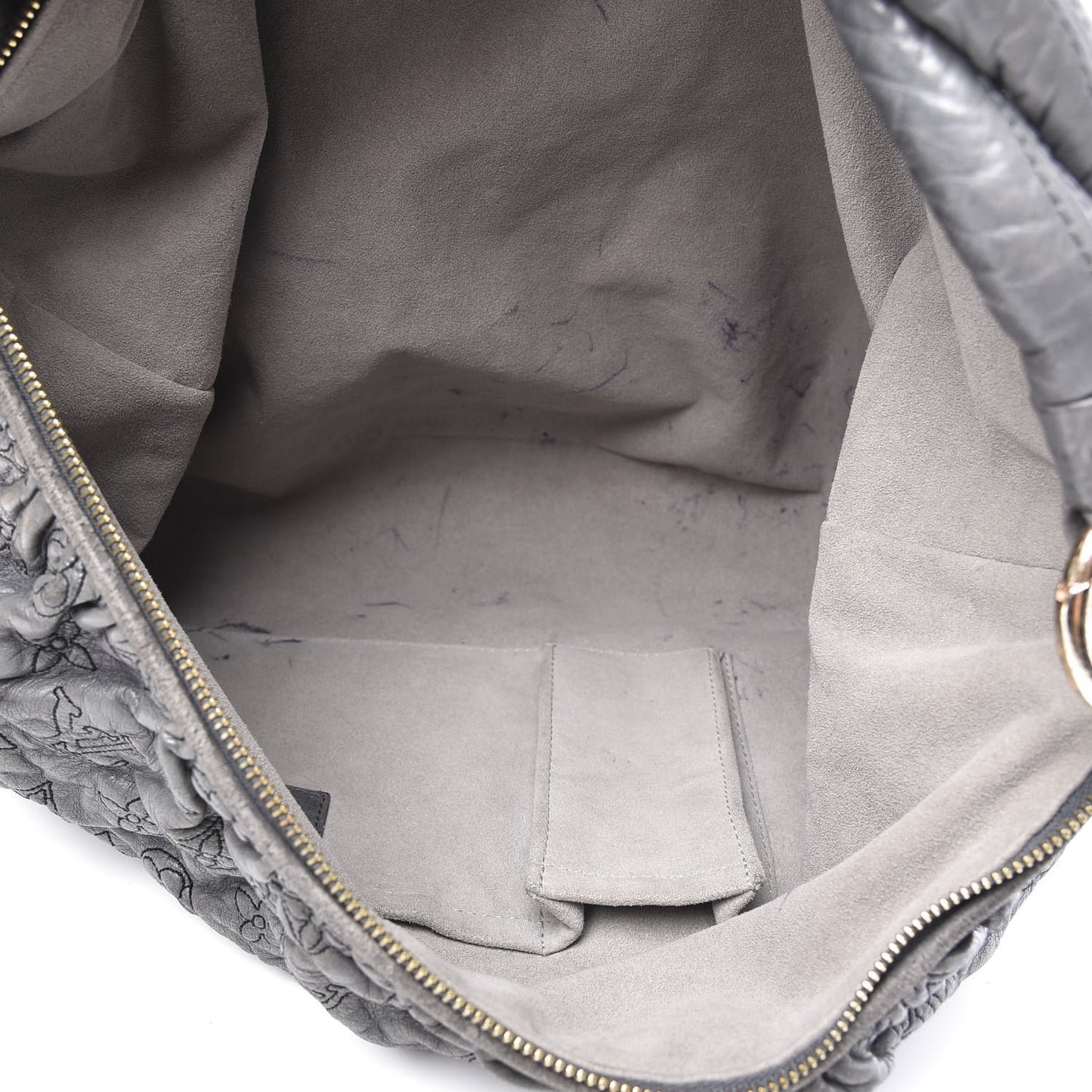 Lambskin Nimbus Olympe GM Anthracite