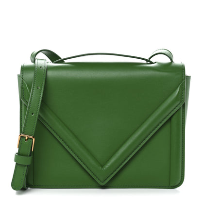 Mansur Gavriel Smooth Calfskin M Frame Box Bag Grass 1 of 9
