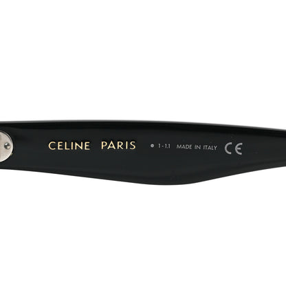 Celine Acetate Polarized Oversized Sunglasses CL4055IN Black 5 of 6