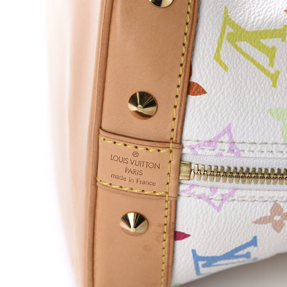 Louis Vuitton Monogram Multicolor Alma White 10 of 11