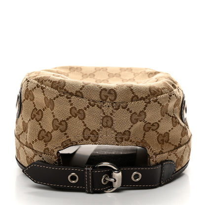 Gucci Monogram Military Hat S Brown 6 of 9