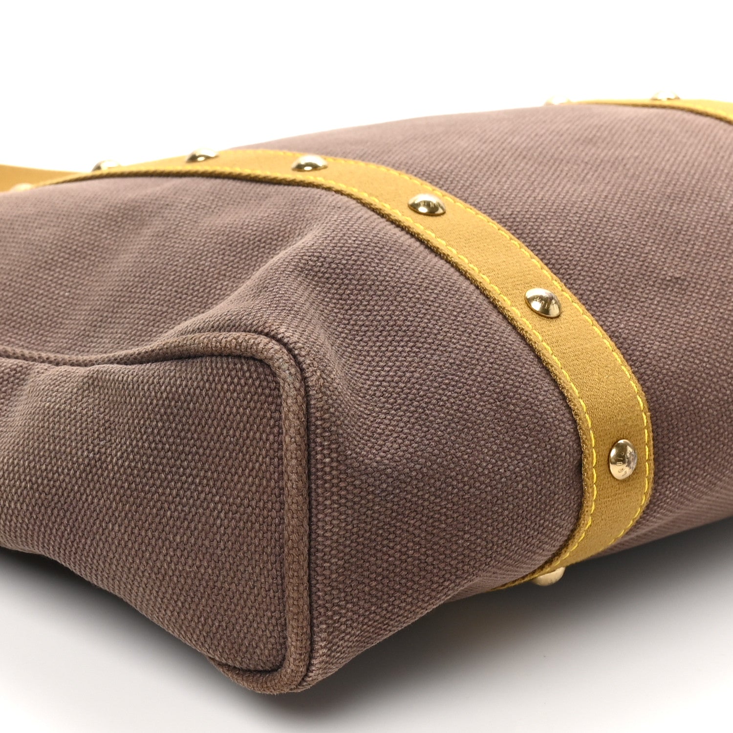 Louis Vuitton Toile Antigua Cabas GM Brown Kaki 8 of 9