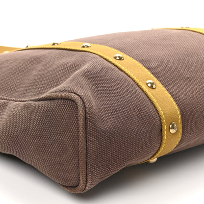 Louis Vuitton Toile Antigua Cabas GM Brown Kaki 8 of 9
