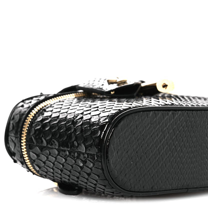 Louis Vuitton Snakeskin Vanity Pouch Black 7 of 8
