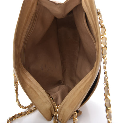 Chanel Lambskin Quilted Shoulder Bag Beige 5 of 12