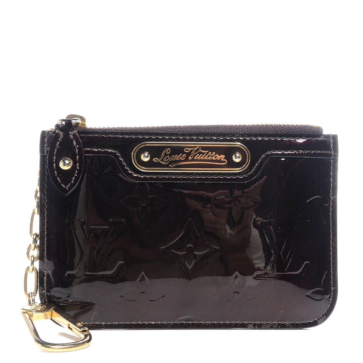 Vernis Key Pouch Amarante