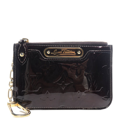 Louis Vuitton Vernis Key Pouch Amarante 1 of 7