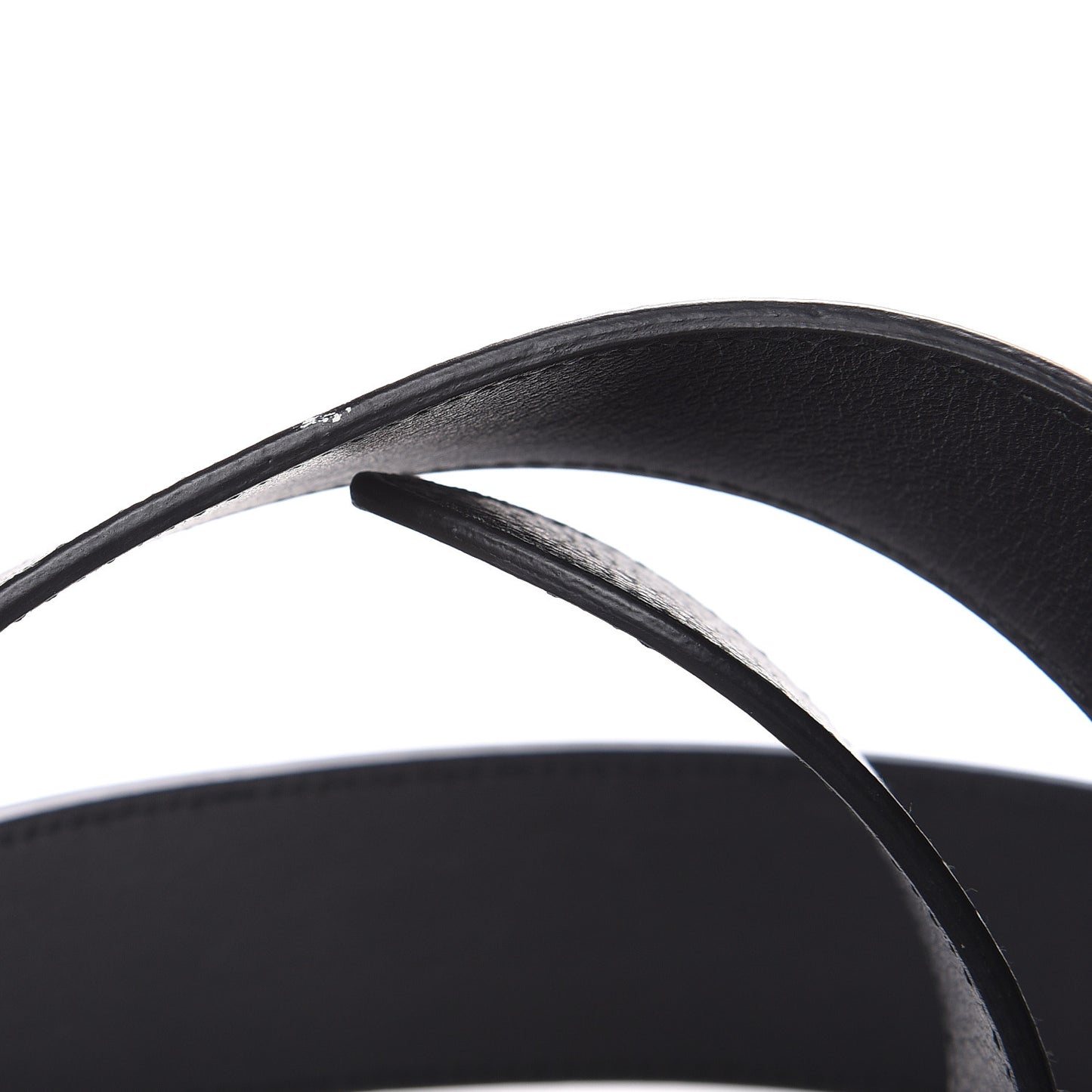Textured Calfskin Double G 40mm Belt 95 38 Black
