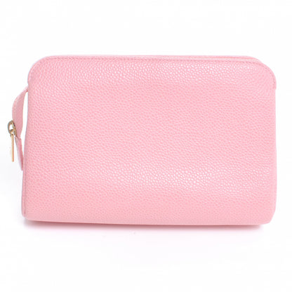 Chanel Caviar CC Cosmetic Case Pink 3 of 8