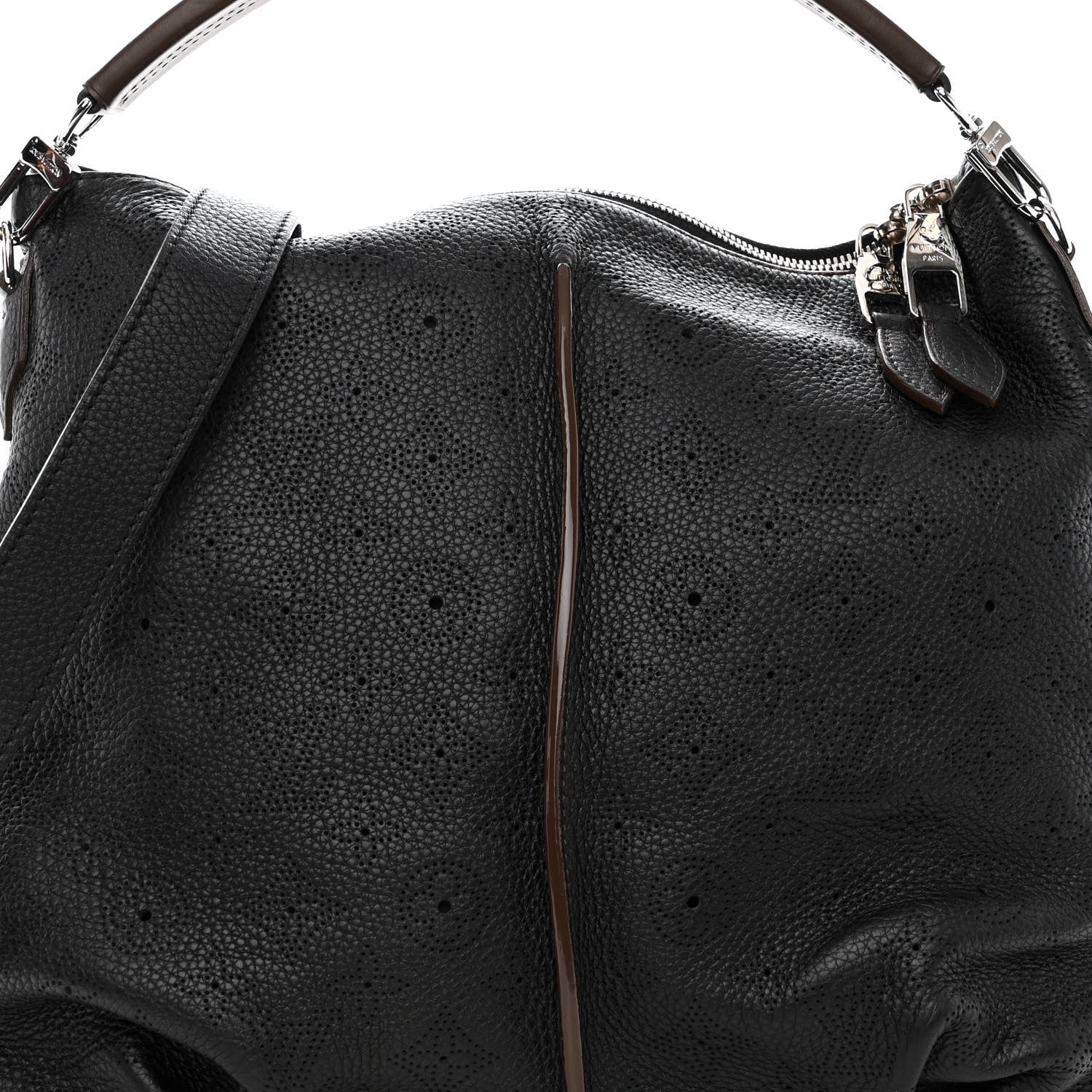 Louis Vuitton LOUIS VUITTON Mahina Selene PM Black 7 of 9