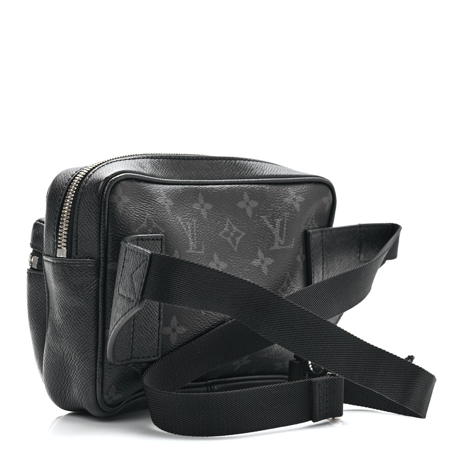 Louis Vuitton Taiga Monogram Outdoor Bumbag Black 3 of 8