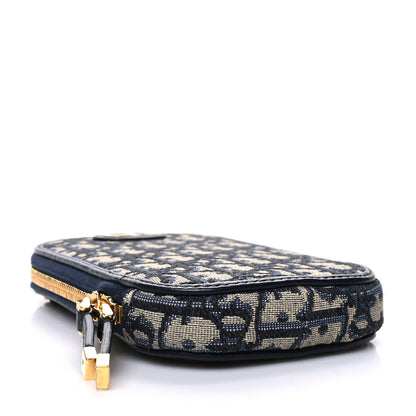 Christian Dior Oblique 30 Montaigne Phone Holder Blue 4 of 10
