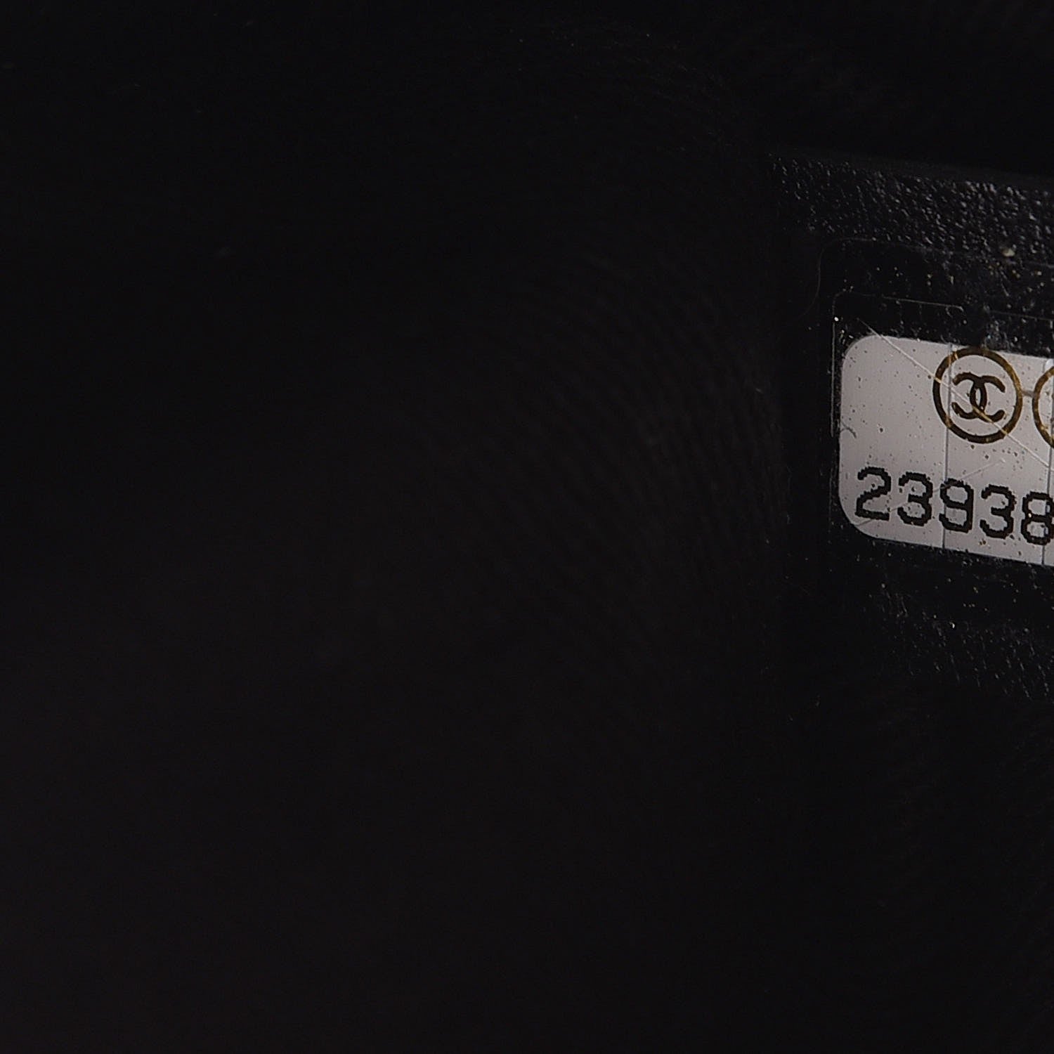 Chanel Grained Calfskin Quilted 2.55 Reissue Flap Belt Bag Clutch Black 7 of 7