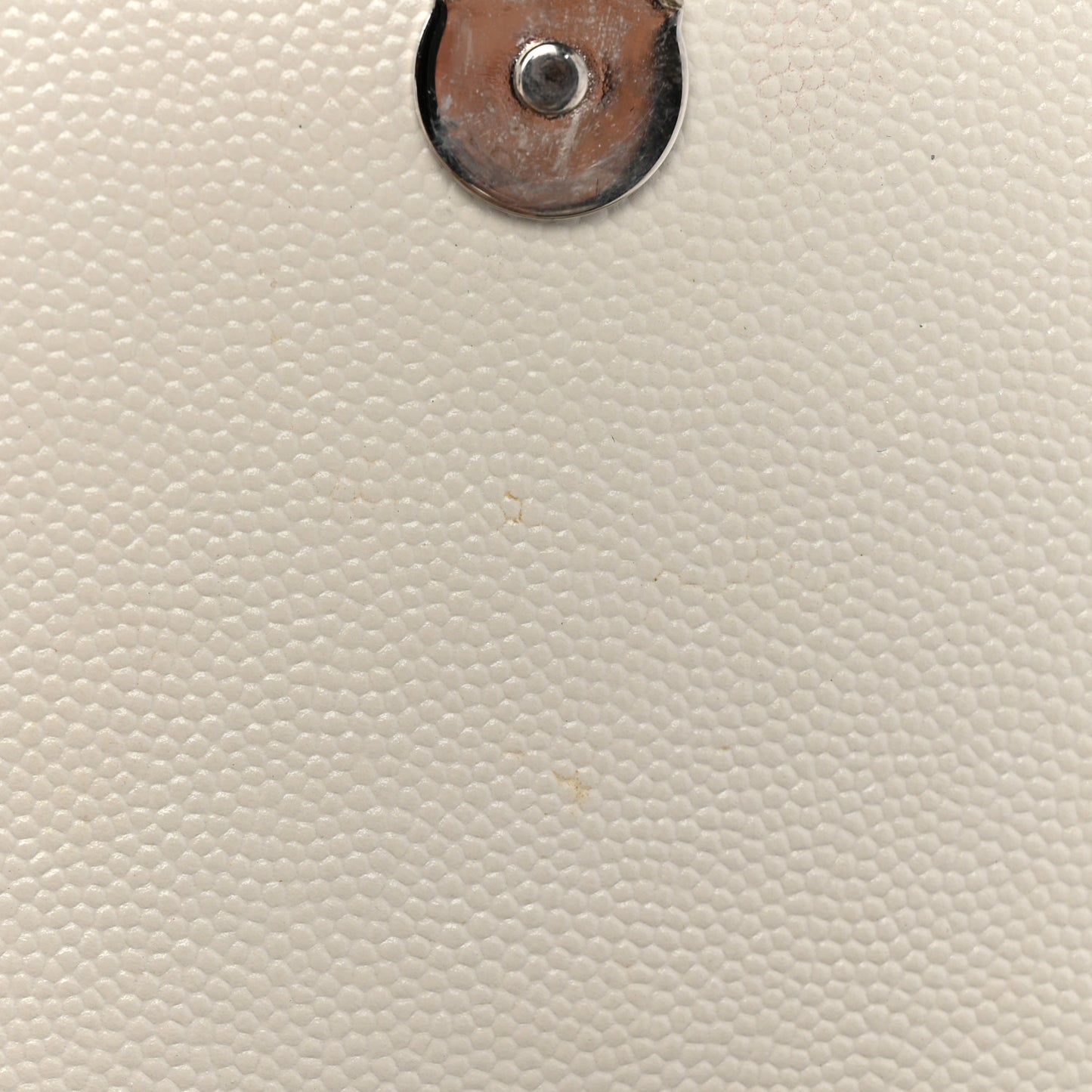Grain De Poudre Small Monogram Kate Satchel Icy White