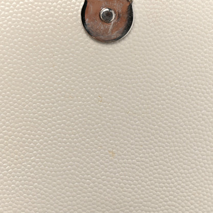 Saint Laurent Grain De Poudre Small Monogram Kate Satchel Icy White 10 of 27